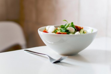 Salad White Healthy Lifestyle Vegetables Food