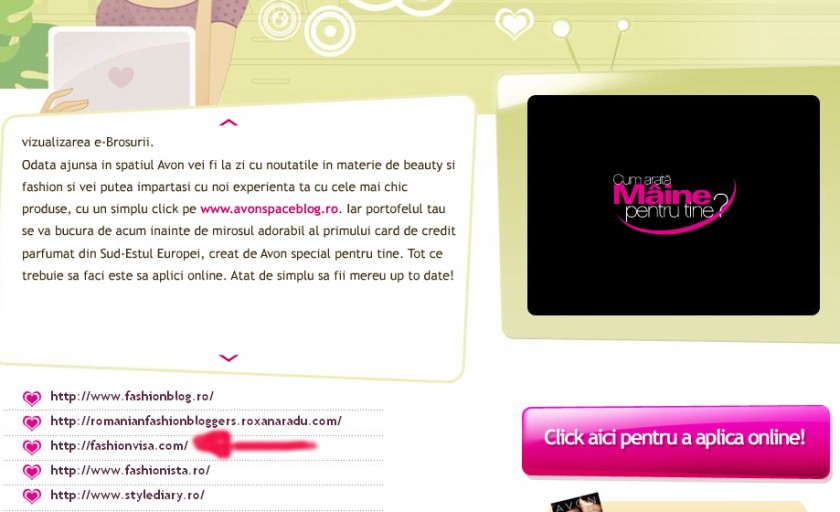 Avon iubeste fashionvisa.com