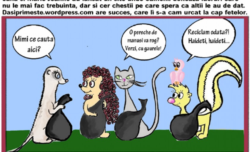 Vreau o pereche de manusi verzi