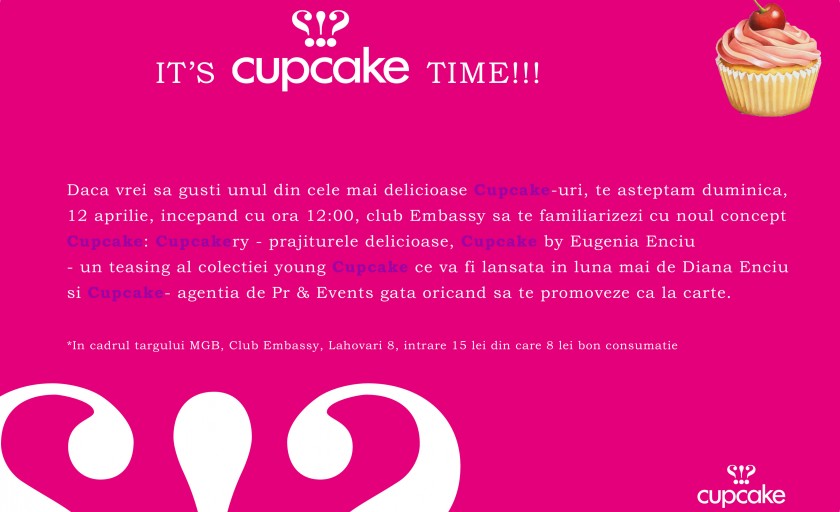 It’s cupcake time!