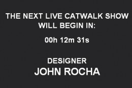 Live blogging: John Rocha f/w 2010-2011 @LFW