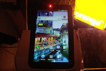 Lansarea Samsung Galaxy Tab in Romania