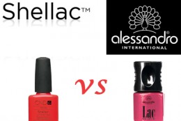 Manichiura Shellac vs Alessandro