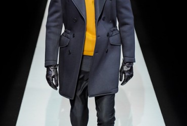 Tendinte moda masculina toamna-iarna 2013-2014: Emporio Armani