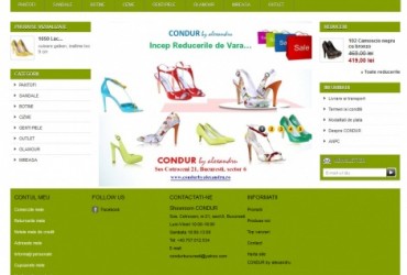 CONDUR by alexandru lanseaza magazinul online www.condurbyalexandru.ro