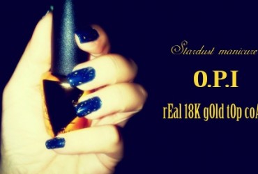 Topcoat cu foite de aur: The Man with the Golden Gun (OPI)