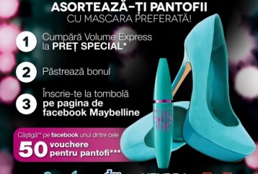 Asorteaza-ti pantofii cu mascara preferata