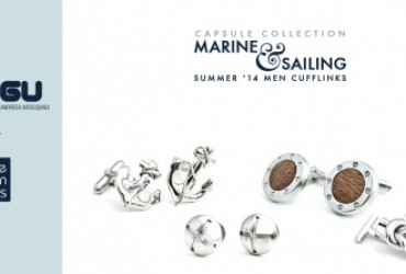Colectia capsula de butoni din argint Marine&Sailing by Moogu Contemporary Jewellery