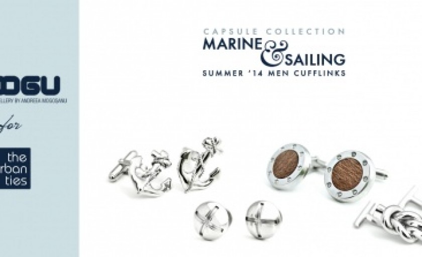 Colectia capsula de butoni din argint Marine&Sailing by Moogu Contemporary Jewellery