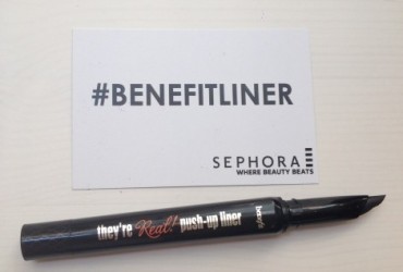 They’re real Push-Up Liner (Benefit): eyelinerul gel ideal pentru conturul ochilor
