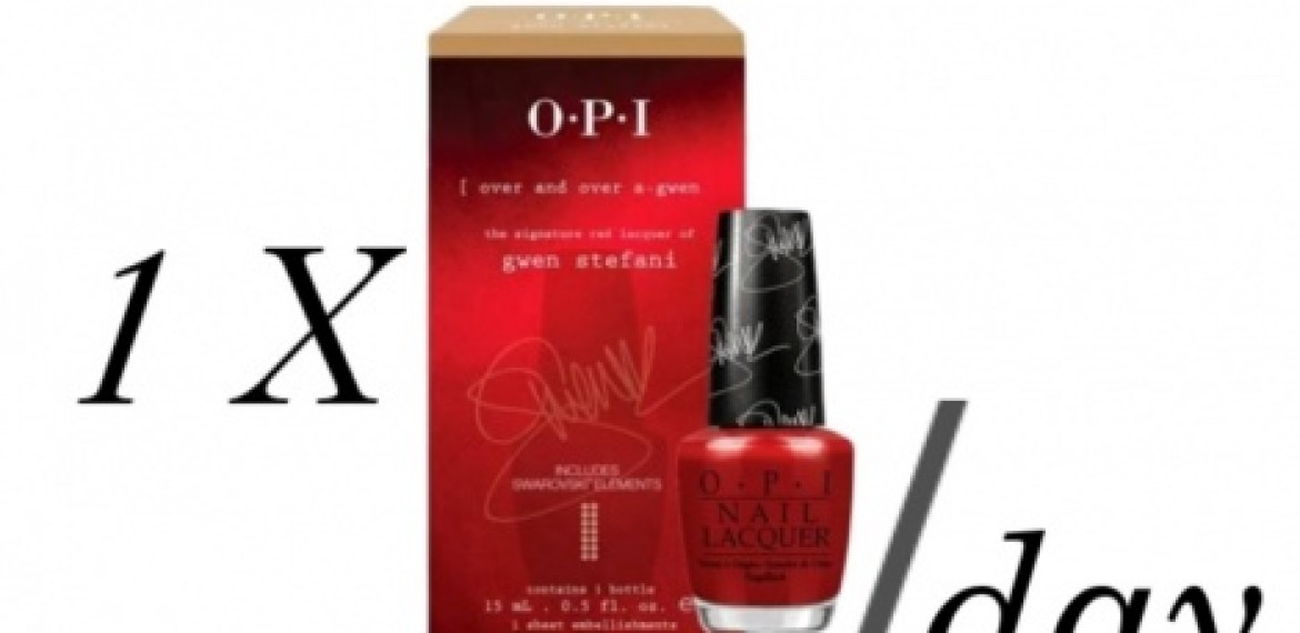 Perfect red nails: castiga un lac de unghii signature OPI Gwen Stefani in fiecare zi