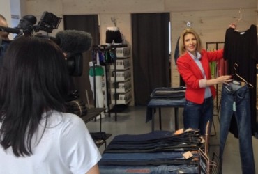 Despre denim mania si tendintele primaverii-verii 2015 la Digi 24