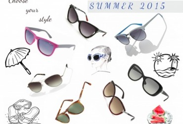 Amprente stilistice surprinse in noile modele de ochelari de soare: selectia OPTIblu pentru vara 2015