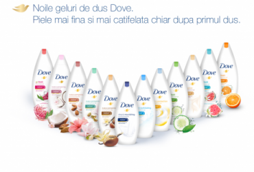 O piele mai fina si mai catifelata, chiar dupa primul dus: concurs Dove