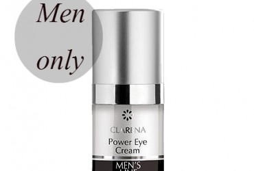 Cosmetica masculina: crema pentru conturul ochilor Power Eye Cream (Clarena)