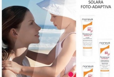 Noresun Gradual UV: prima gama de produse dermato-cosmetice foto-adaptative