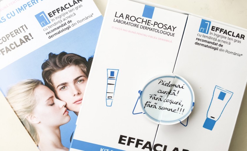 Kit-ul cadou La Roche-Posay Effaclar: produsele esentiale pentru ingrijirea tenului cu imperfectiuni