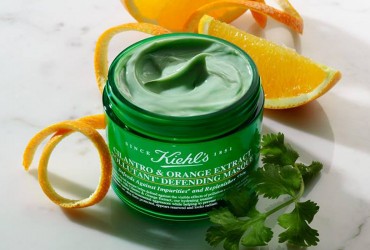 Cosmetica antipoluare: masca Kiehl’s cu extract de coriandru si portocala